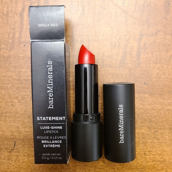 bareMinerals Other - BareMinerals Statement Luxe-Shine Lipstick - Srsly Red